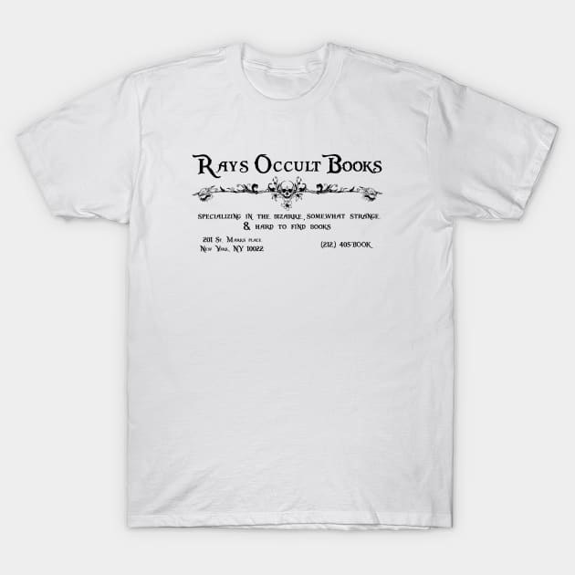 Ray's Occult T-Shirt by BoldlyGoingNowhere